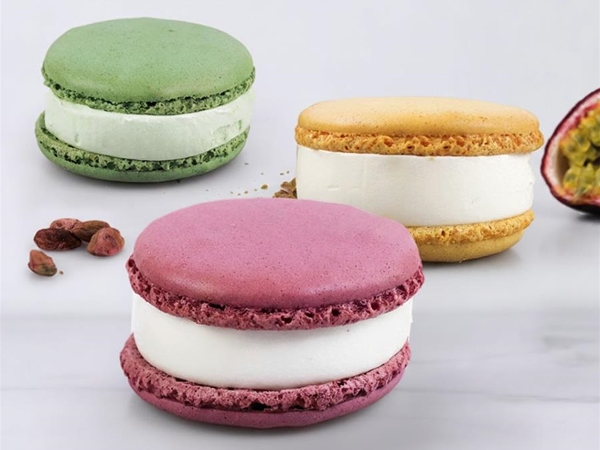 Ijsmacarons