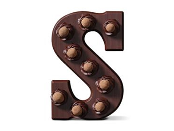 Letter Chrispy dragee puur 200 gr.&nbsp;s